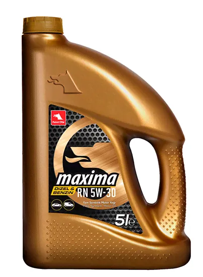 Синтетическое моторное масло Petrol Ofisi Maxima RN 5W-30, 5 л